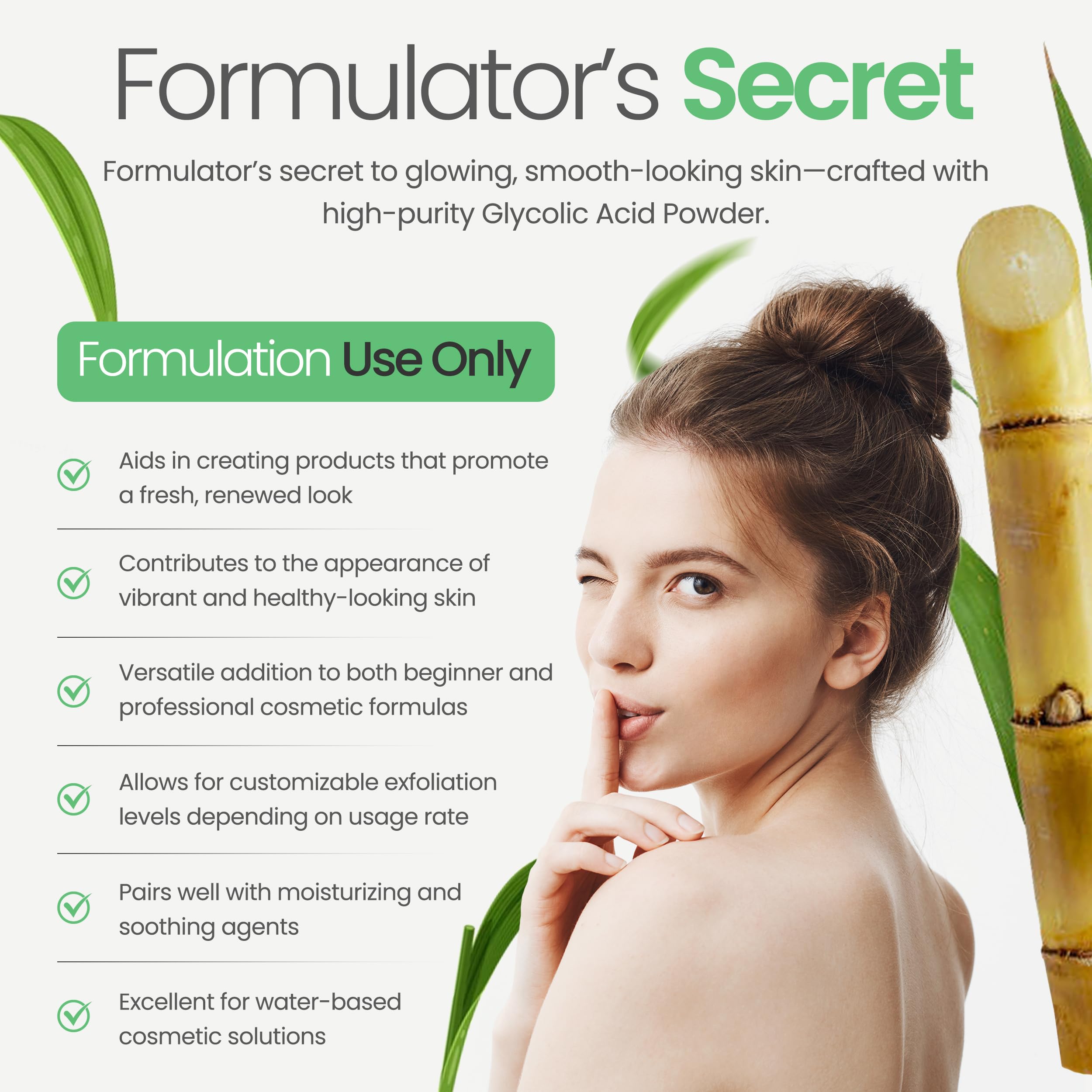 Talsen Glycolic exfoliation setup in a skincare routine.