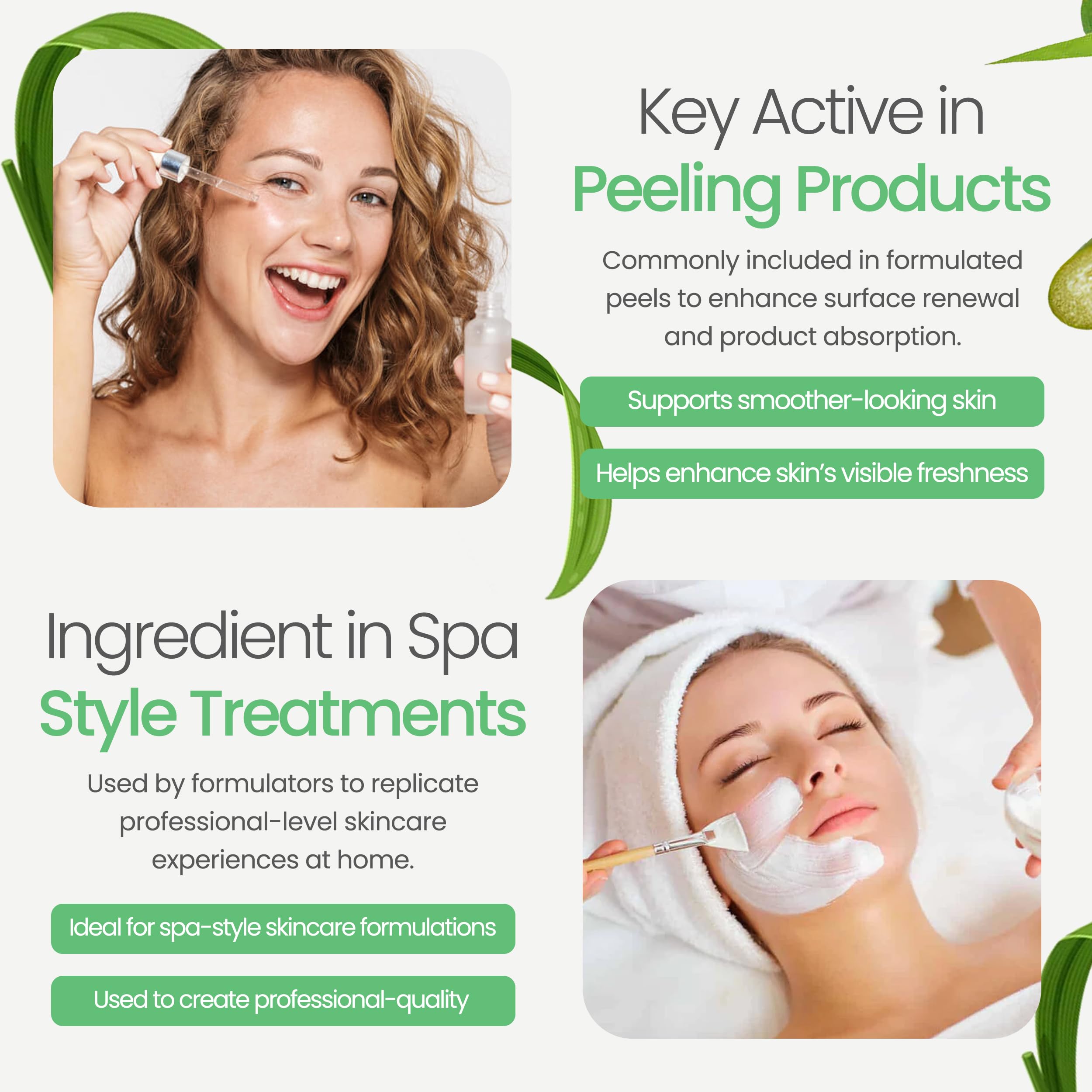 Talsen Chemicals Glycolic powder for pure cosmetic use.