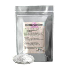 Talsen Chemicals SCI powder being scooped for precise formulation measurements.