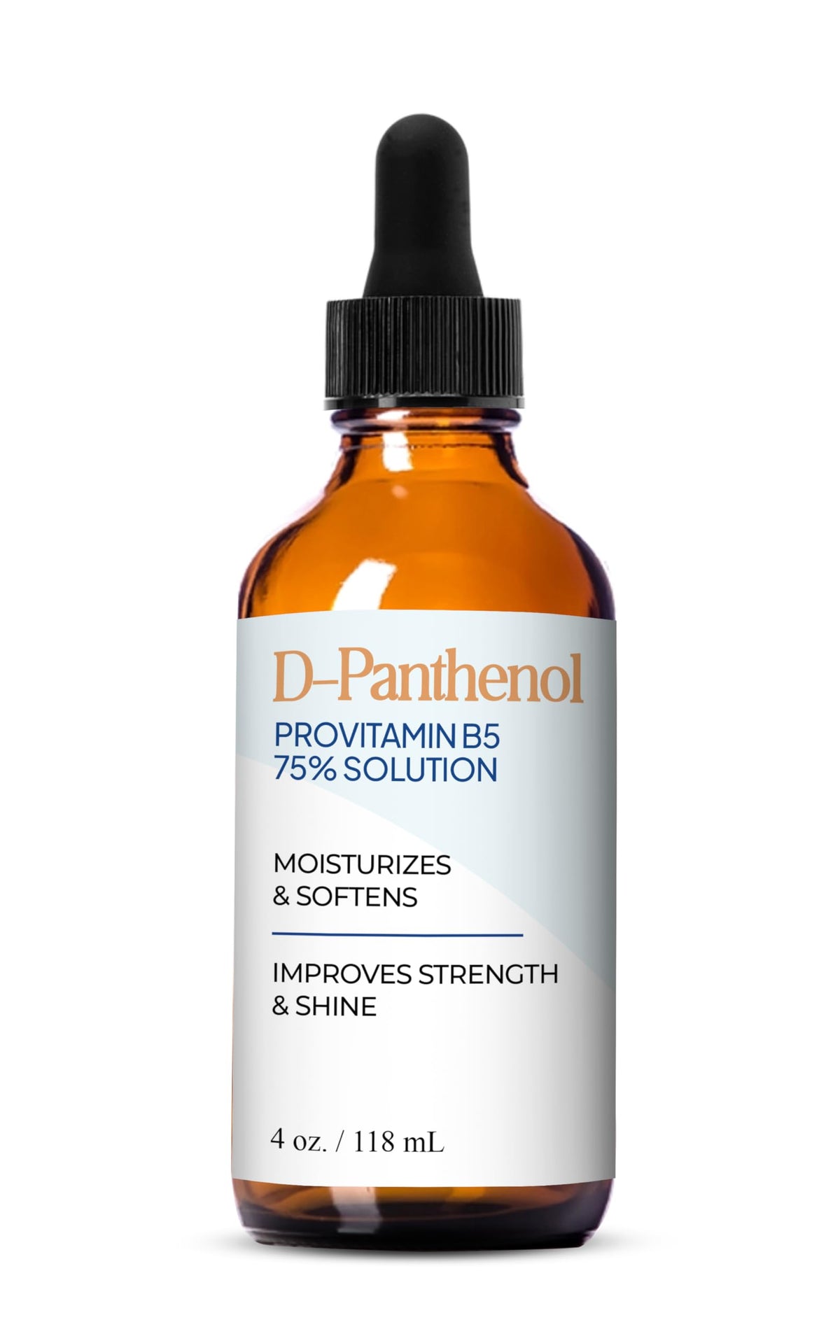 Talsen D-Panthenol 75% bottle pour for hydration-ready cosmetic formulations.