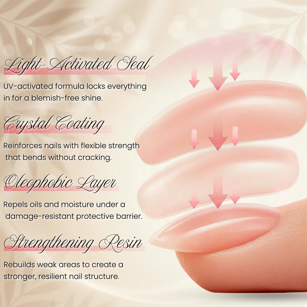 Tammy Taylor Plump Builder Gel repair formula strengthens damaged nails.