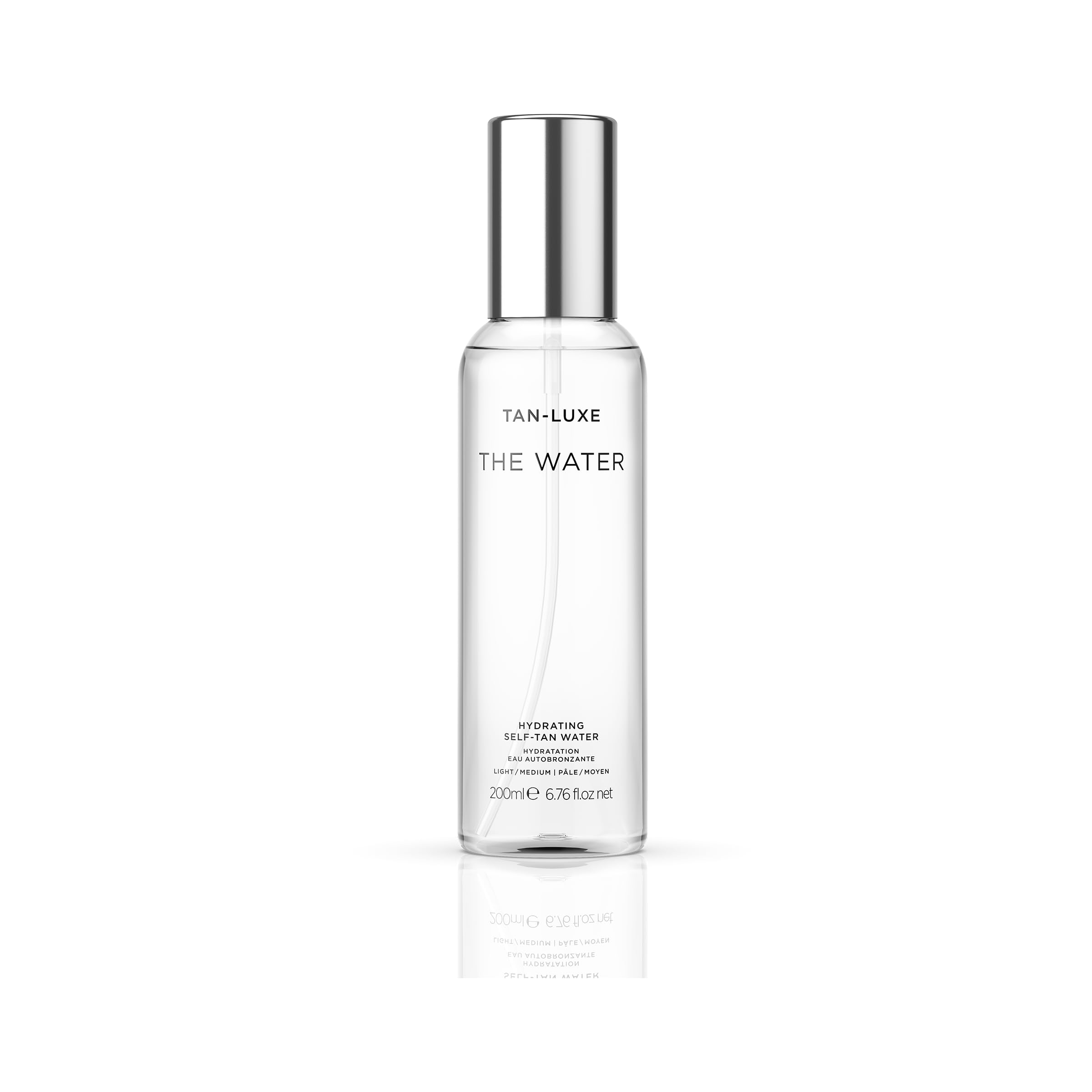 Tan-Luxe Express Water bottle with spray cap for seamless application
