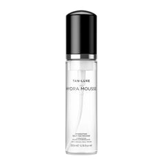 Tan-Luxe Hydra Mousse close-up of the clear foam texture for a streak-free application