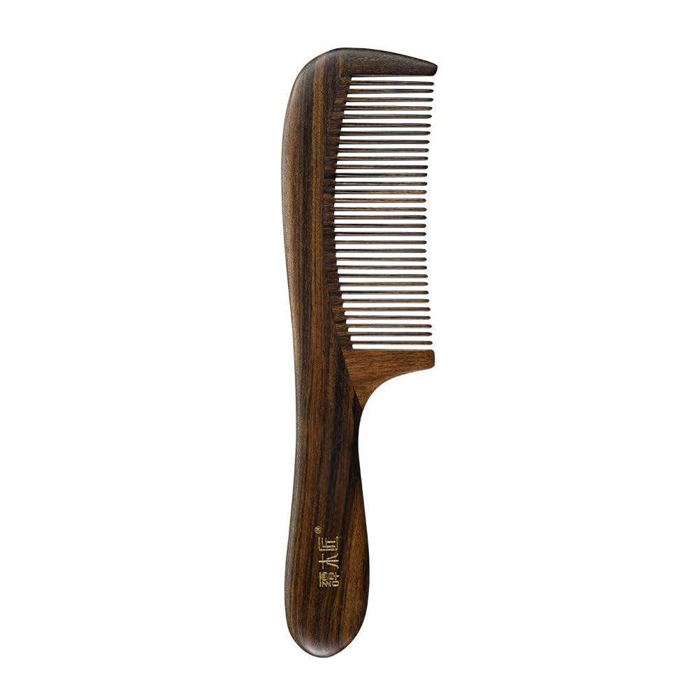 TAN MUJIANG comb with evenly spaced teeth minimizing pulling