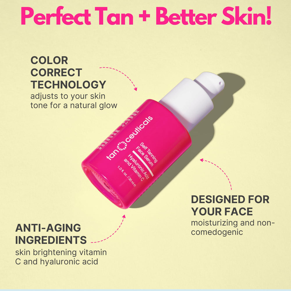 Tanceuticals creamy texture close-up ideal for smooth application.
