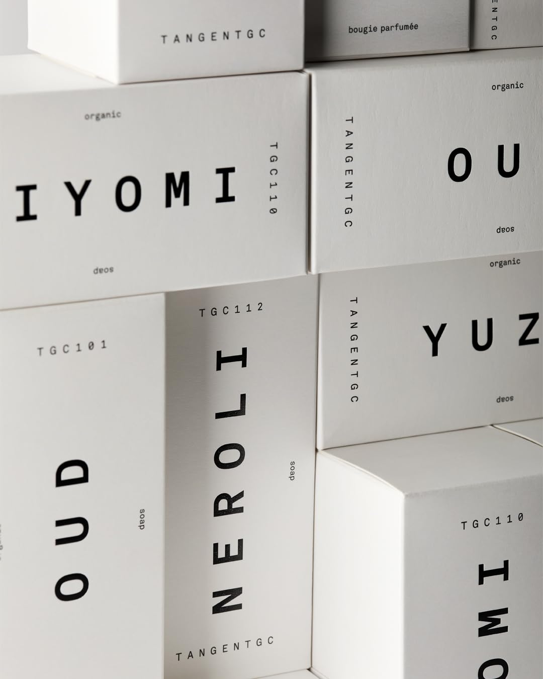 Tangent GC OUD Organic Body Lotion packaging highlights vegan, cruelty-free Swedish production