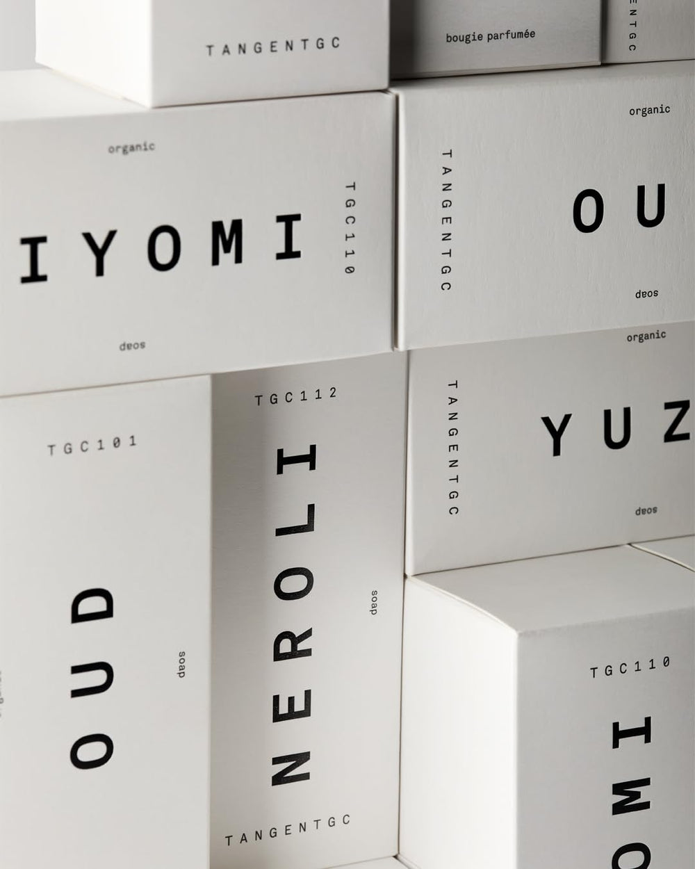 Tangent GC OUD Organic Body Lotion packaging highlights vegan, cruelty-free Swedish production