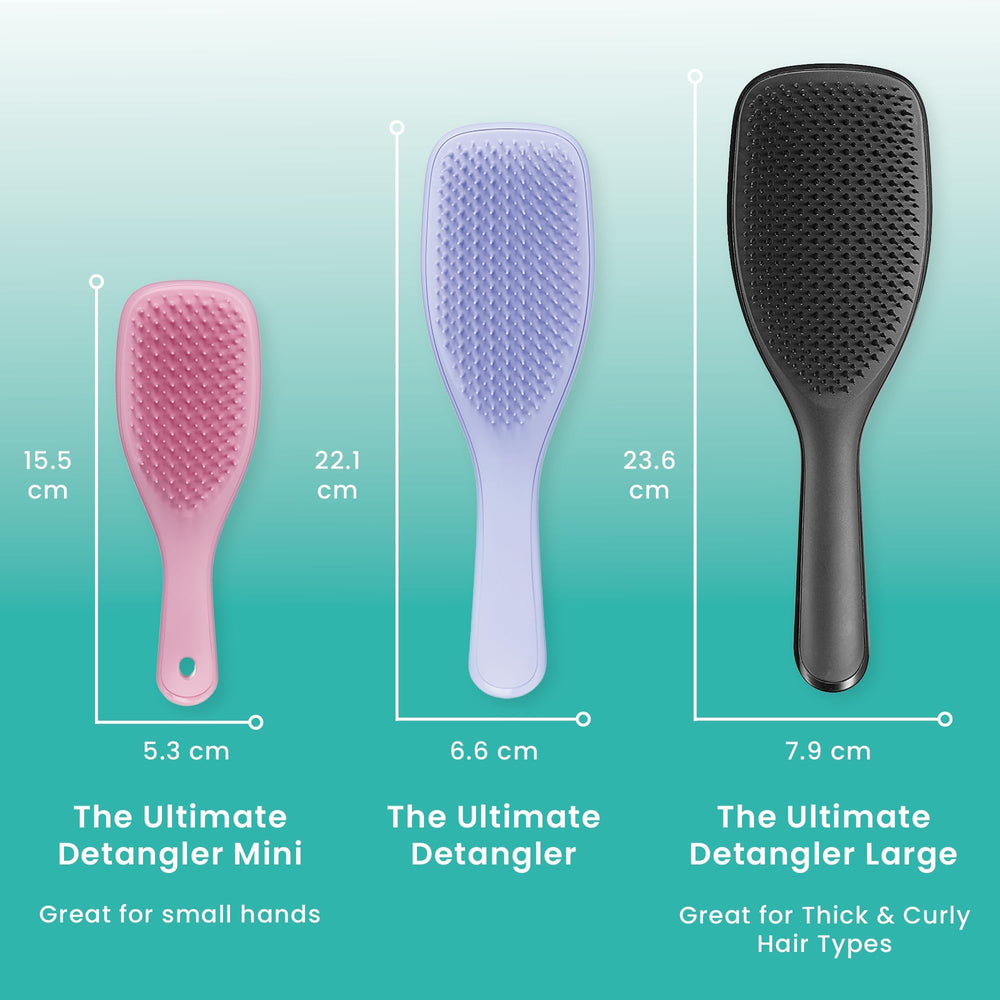 Tangle Teezer rosebud pink packaging showcases stylish haircare accessory