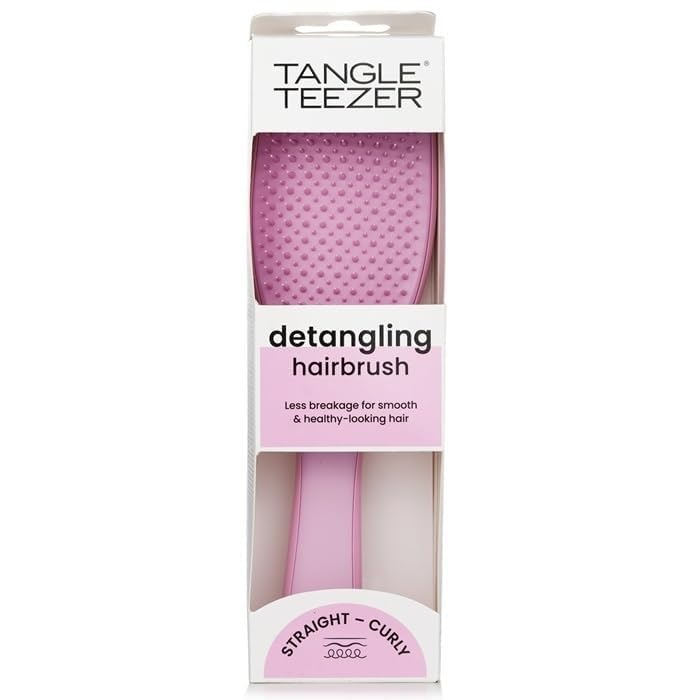 Tangle Teezer in shower use demonstrates easy brushing during shampoo and conditioner