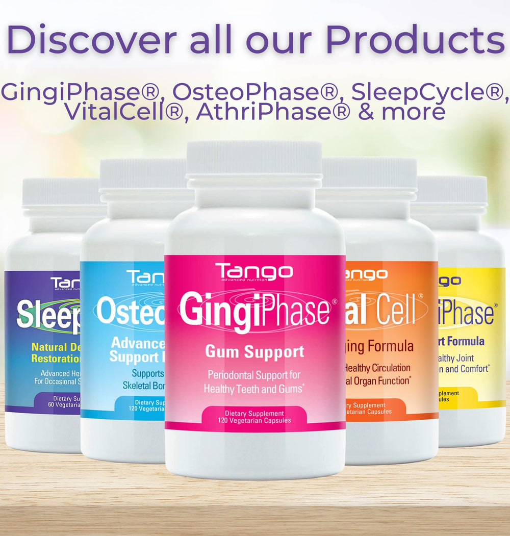 Tango PriaPlex nature herb blend highlighting botanical ingredients