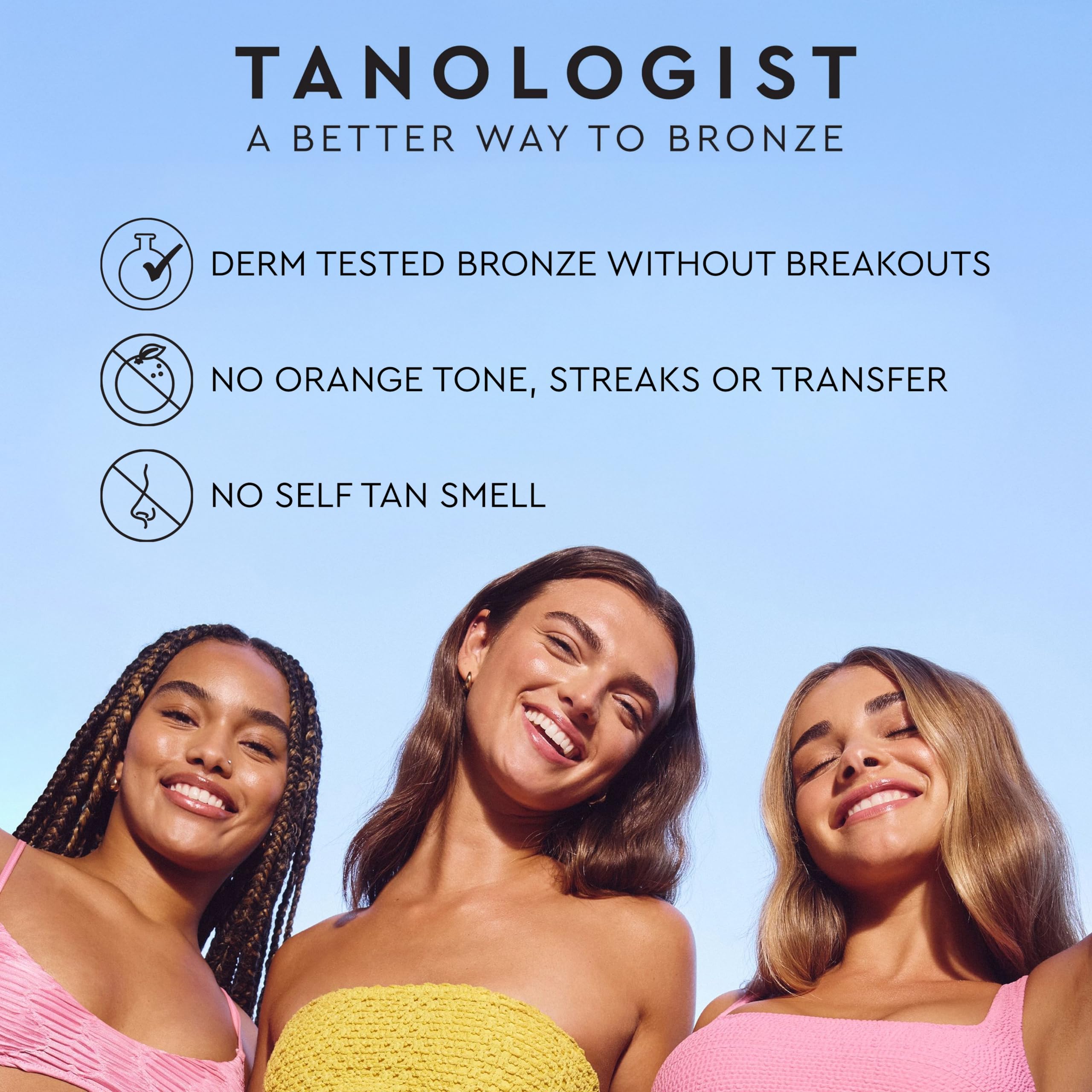 Tanologist Daily Glow lotion applied to arm for an even, streak-free finish