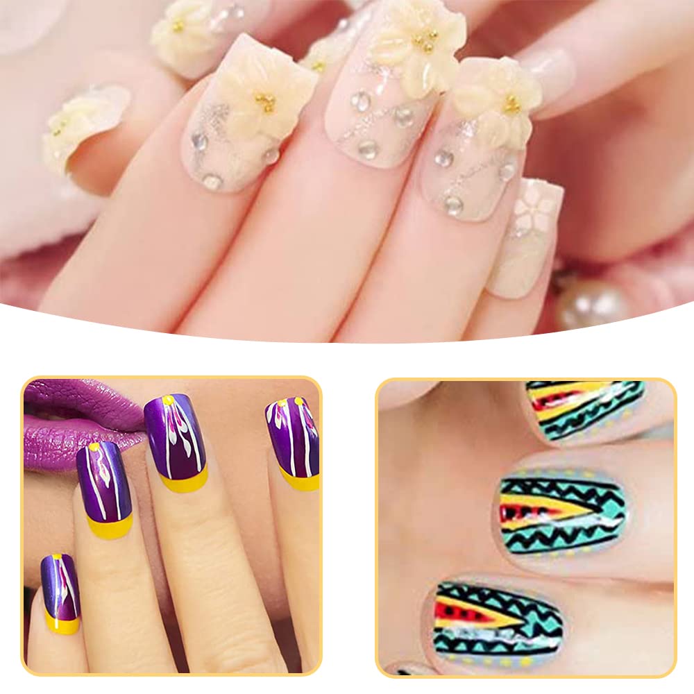 TAORANJU nail art kit enables DIY salon-quality results at home.