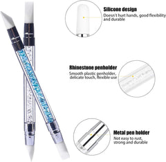 TAORANJU rhinestone pen with shiny design for easy inlays.