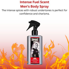 Tapout Control bottle reveals clean cool scent ideal for daytime freshness.