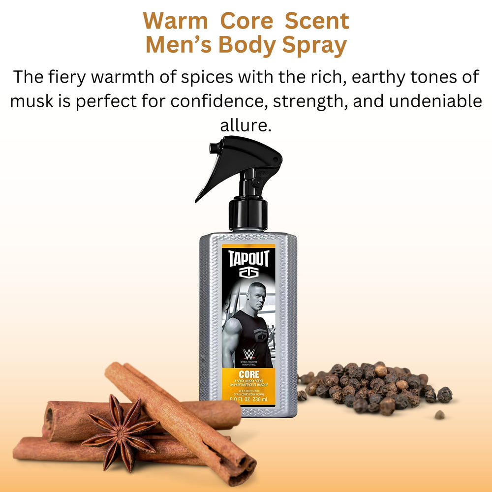 Tapout Victory bottle features daring woody notes for bold occasions.