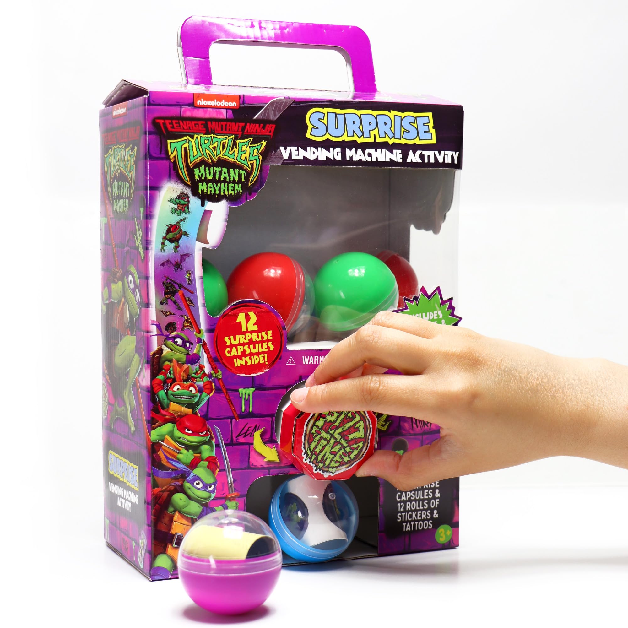 Tara Toys TMNT party-favor setup for celebrations