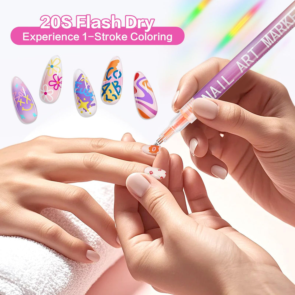 Tardiy DIY nail pattern creation offers endless design options for personal manicures.