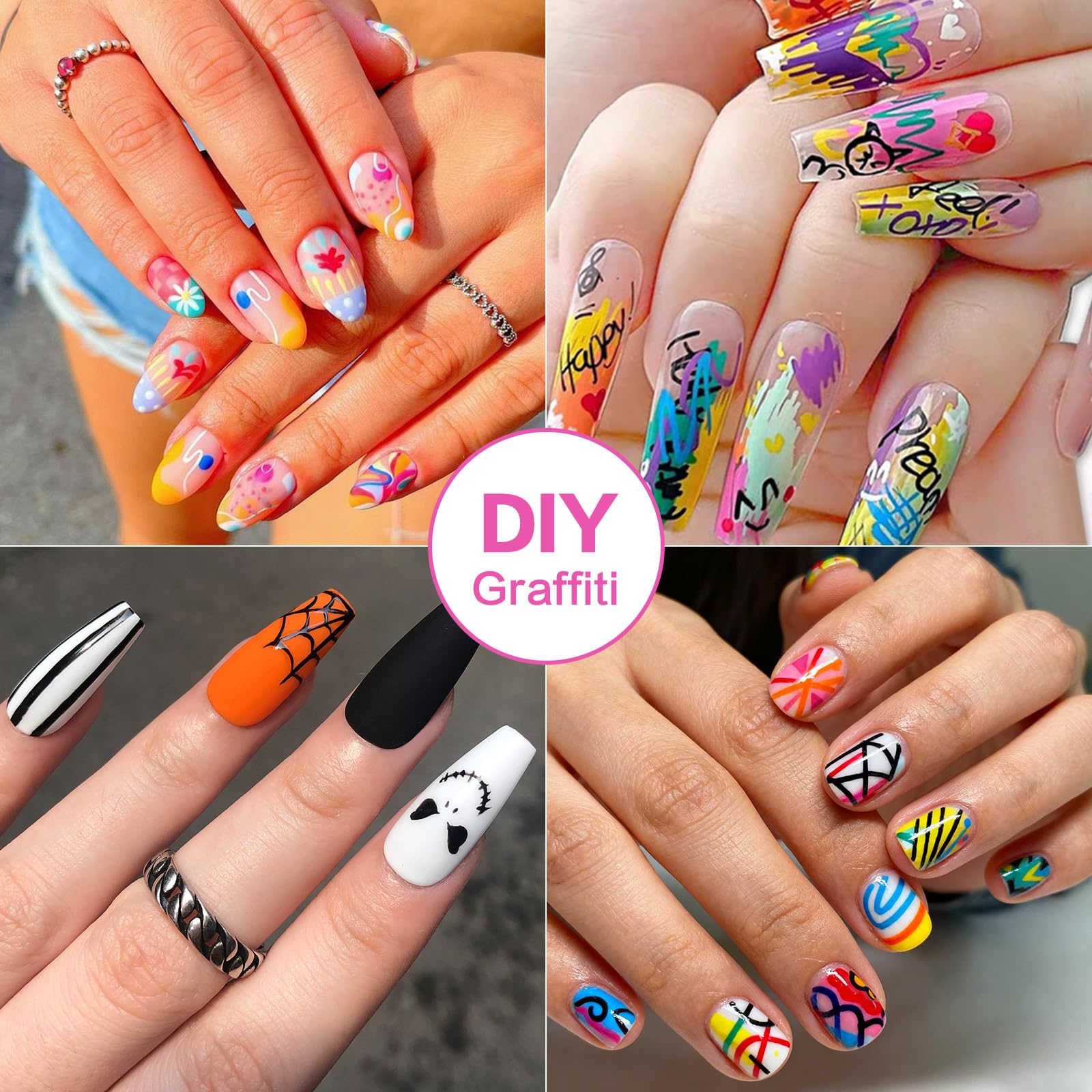 Tardiy home salon use friendly kit for quick nail art at home.