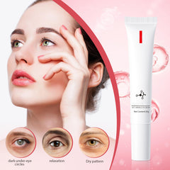 Real-Eyez-Ation tinted gel demonstrating skin-tone correction and brightness