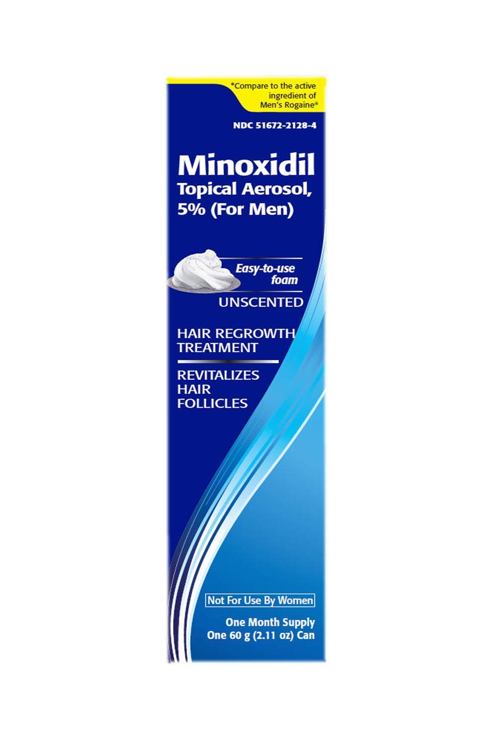 Daily use routine with TARO Minoxidil foam for men