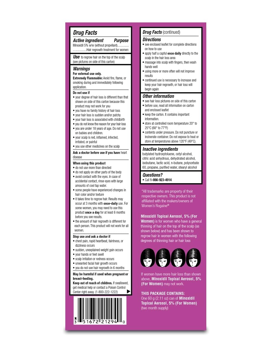 Packaging indicates a four-month supply for ongoing use.