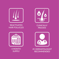 Visual of woman with regrowth potential and natural look.