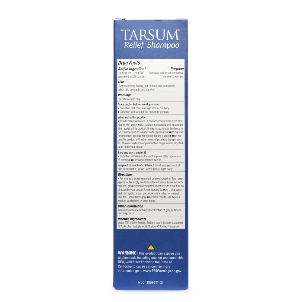 Tarsum Long-term skin support concept conveying ongoing scalp health