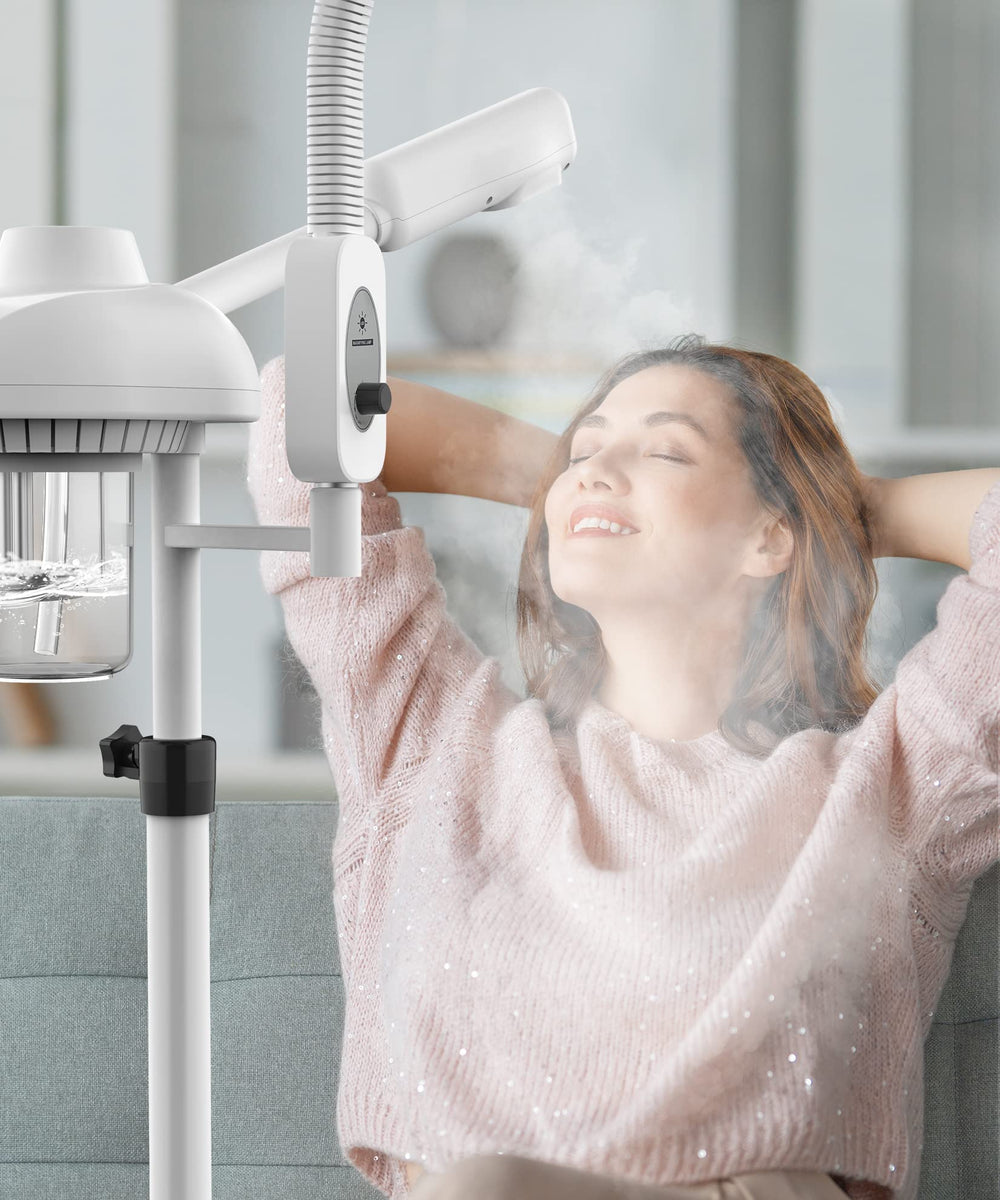 TASALON adjustable height lets you tailor use while seated or lying down.
