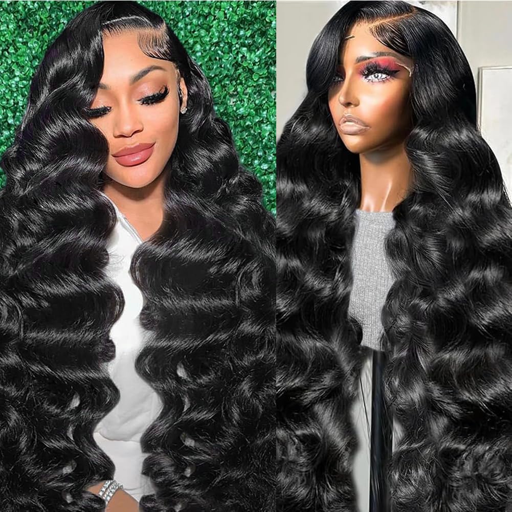 Tasumla 30 inch body wave lace front wig for natural volume and long-lasting bounce