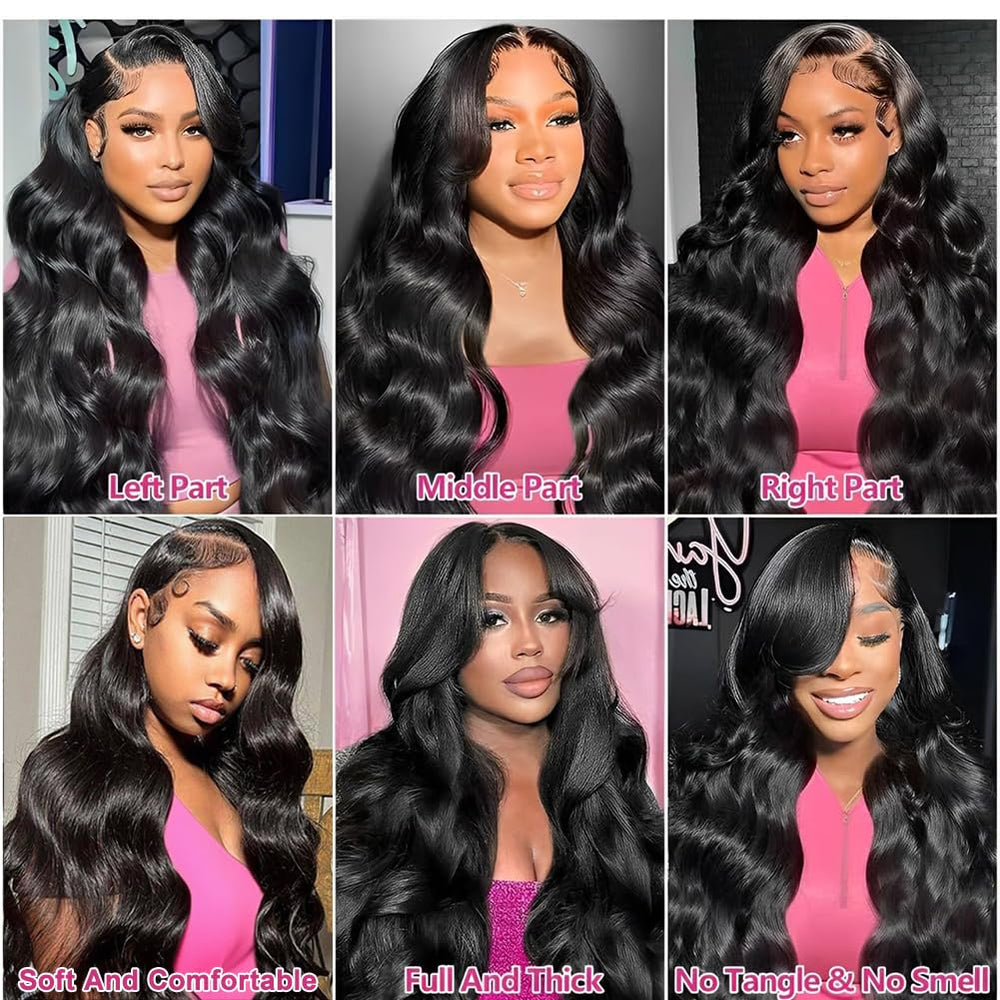 Tasumla wearable daily body wave wig for comfortable, stylish touches