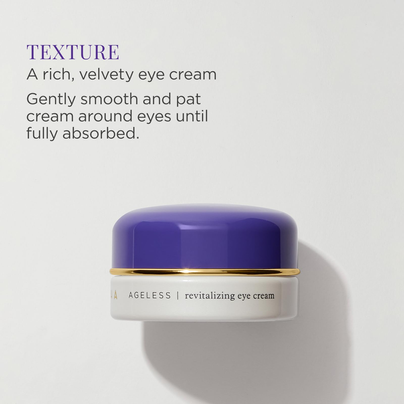 Okinawa red algae and hyaluronic acid in TATCHA cream provide lasting moisture.