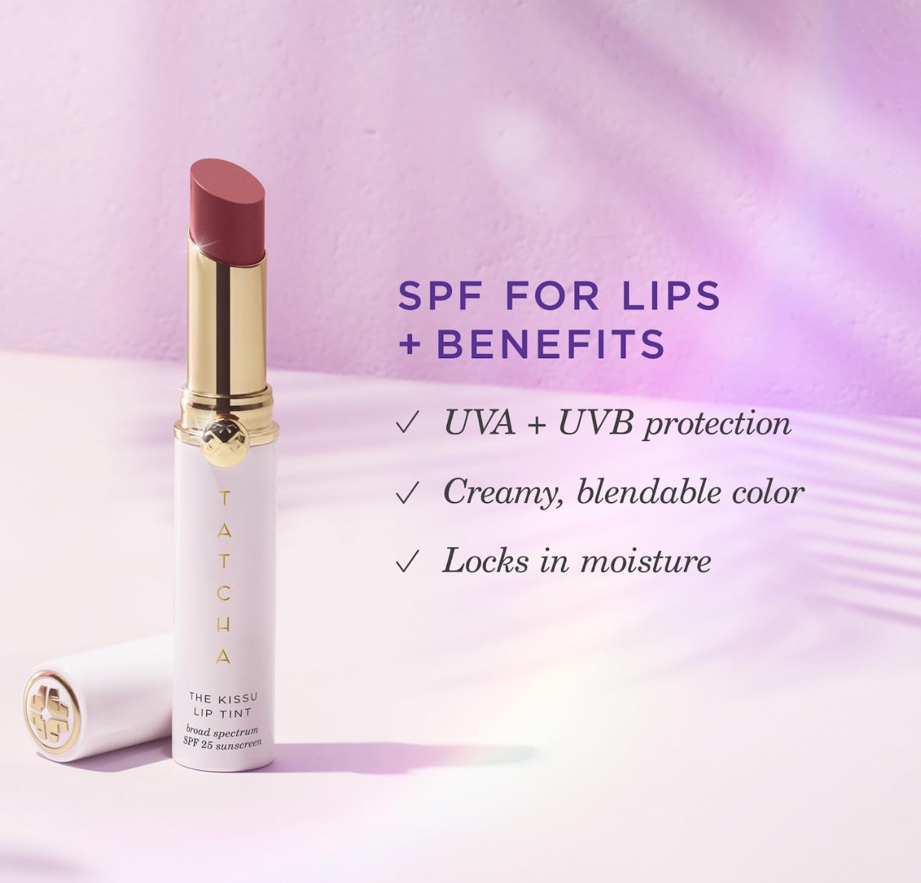 Step-by-step application demonstrating buildable coverage with lip tint