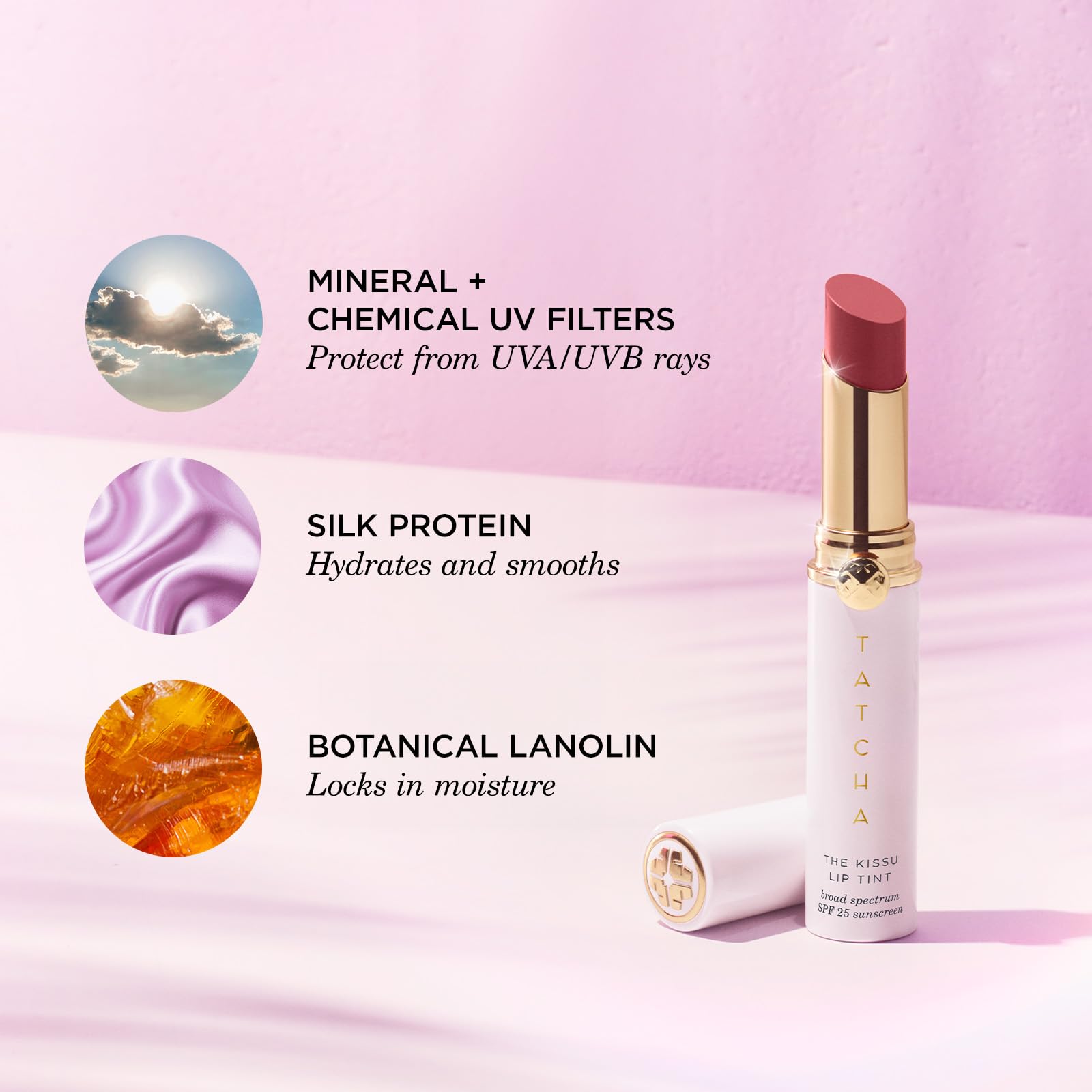 Luxurious jar suggesting premium lip care ritual