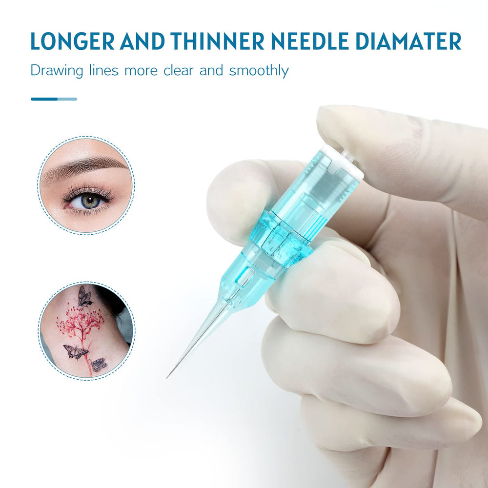 High-precision liner tip for crisp eyebrow and eyeliner lines.