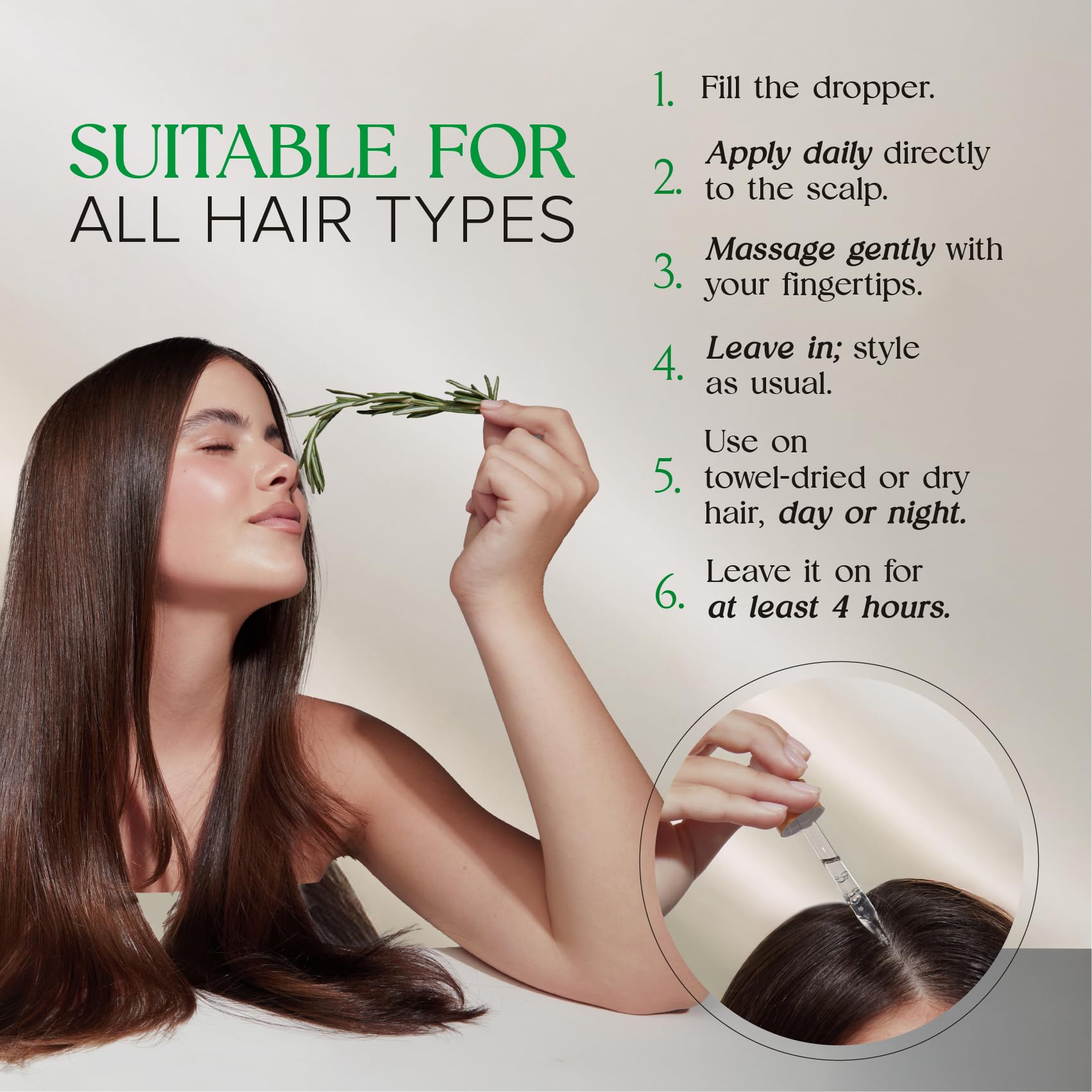 Tatiana Irizar non-greasy texture, lightweight feel after each use.