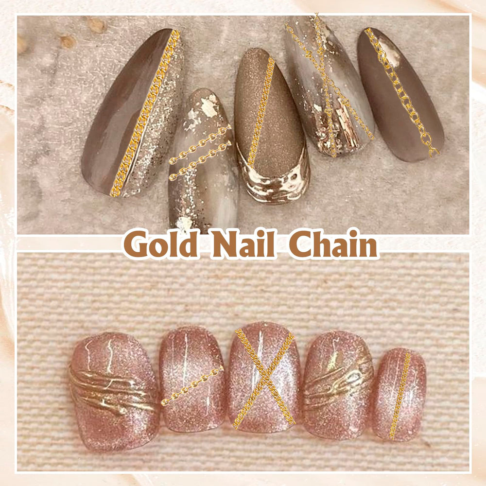 Tatiwoo style 06 nail chains pair with other jewelry for versatile looks
