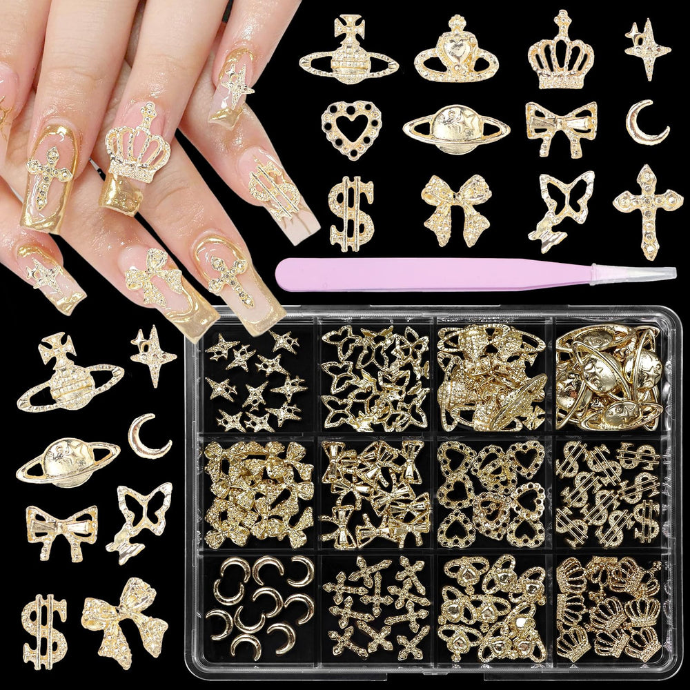 Tatiwoo dollar charm adds chic flair to nails for stylish accents