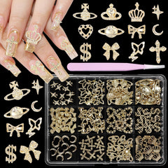 Tatiwoo dollar charm adds chic flair to nails for stylish accents