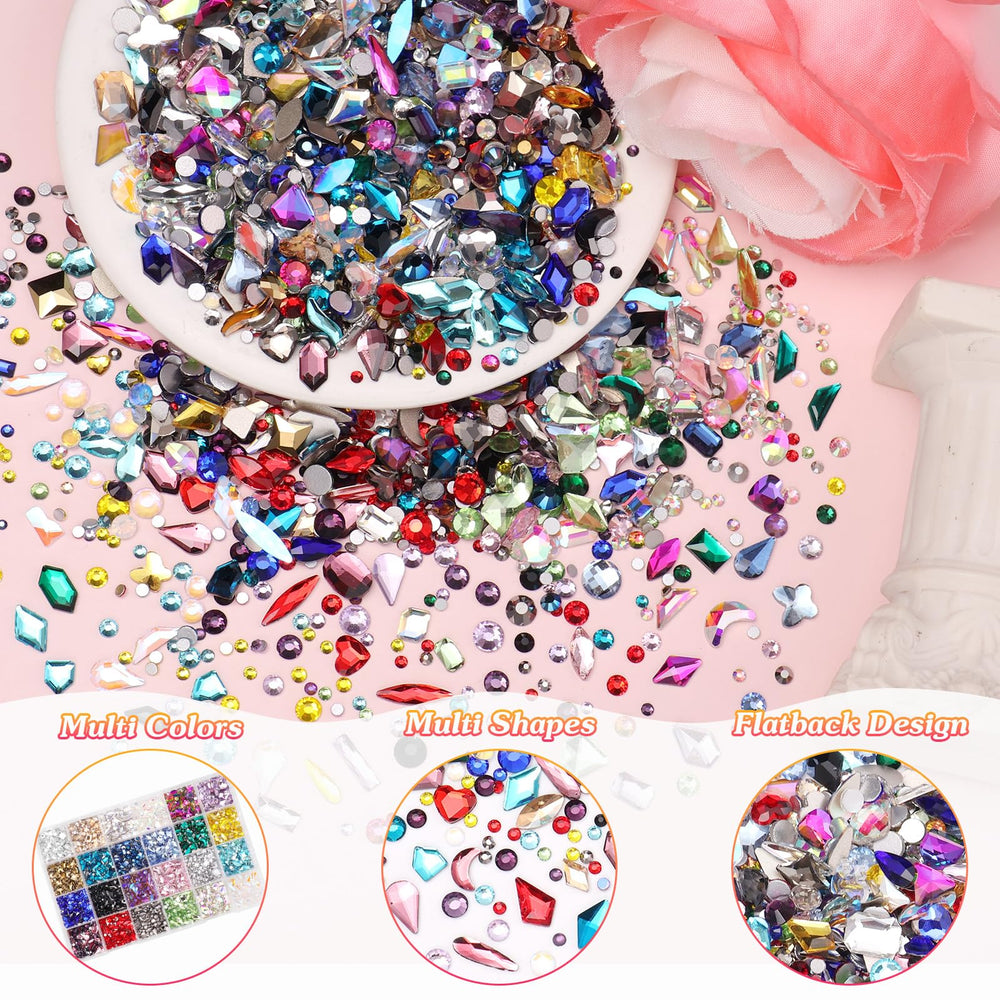 Tatiwoo transparent compartments prevent color mixing and aid efficient selection