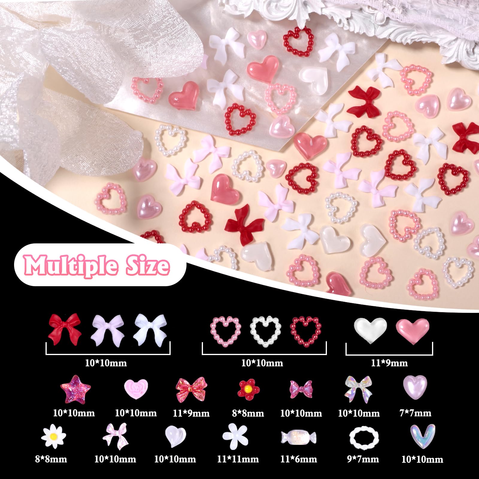 Tatiwoo nail gems and rhinestones add sparkle to any manicure