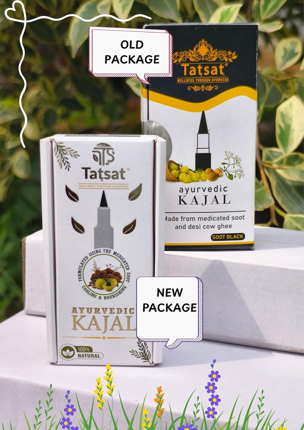 TATSAT lab-tested quality seal affirms Ayurvedic heritage and safety.