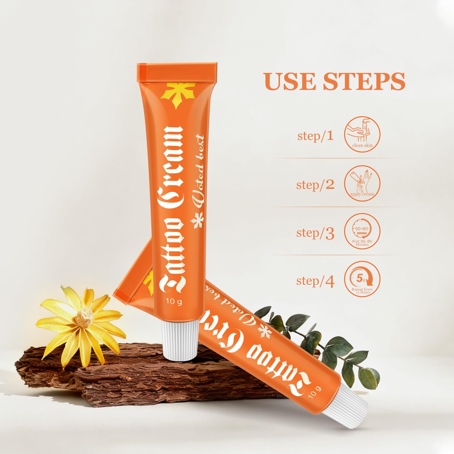 Tattoo Cream skin-comfort-extended-wear; long-lasting comfort before, during, and after tattoo.