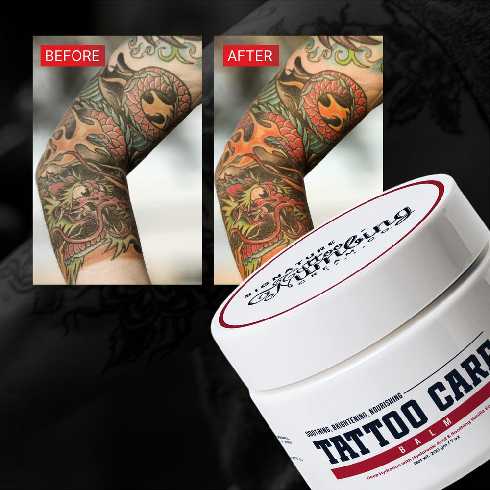 Tattoo Numbing Cream Co Signature Balm warm-vanilla-scent offers a gentle fragrance during aftercare.