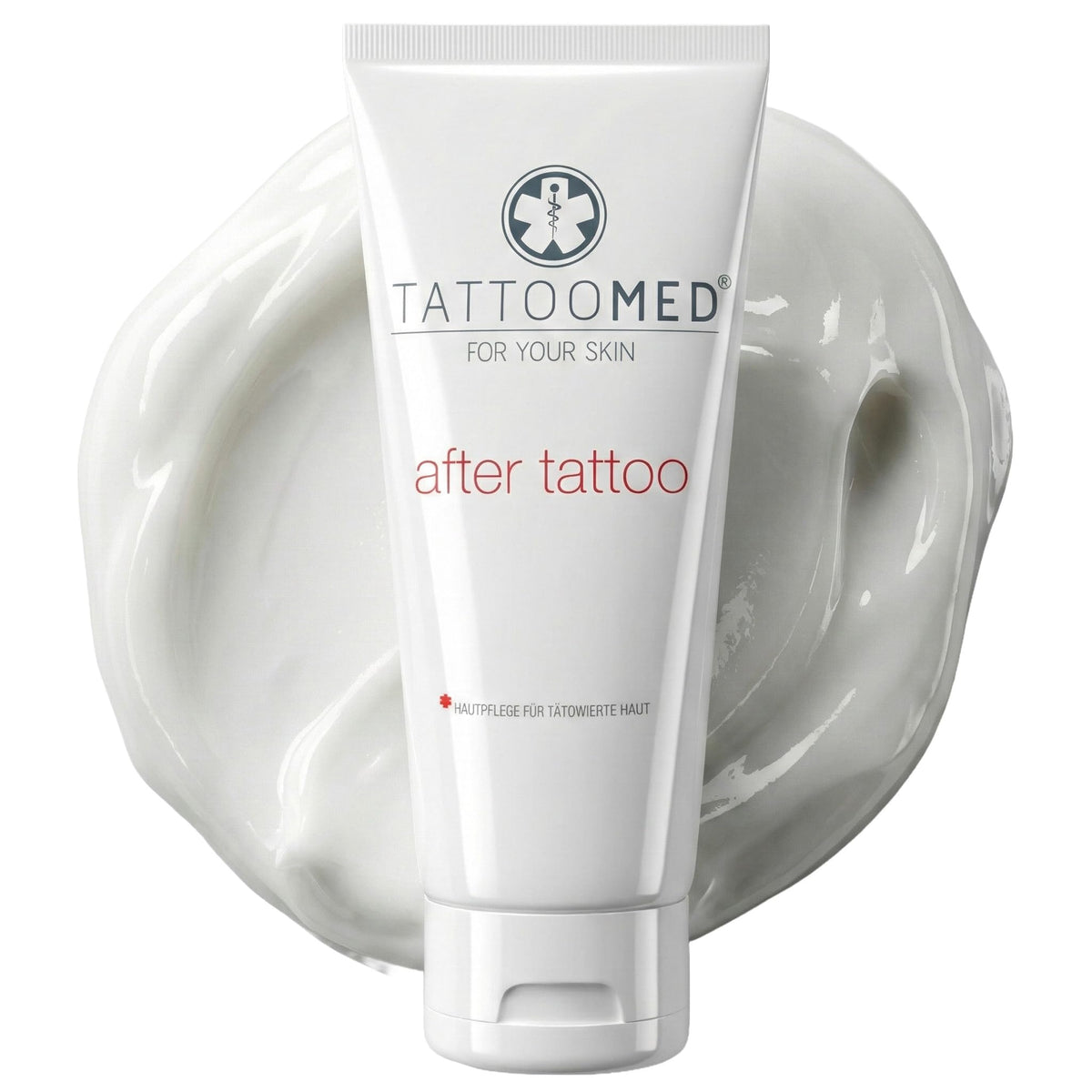 TattooMed After Tattoo being applied to fresh skin for soothing protection