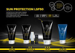 TattooMed sun protection texture close-up showing creamy formula for even application