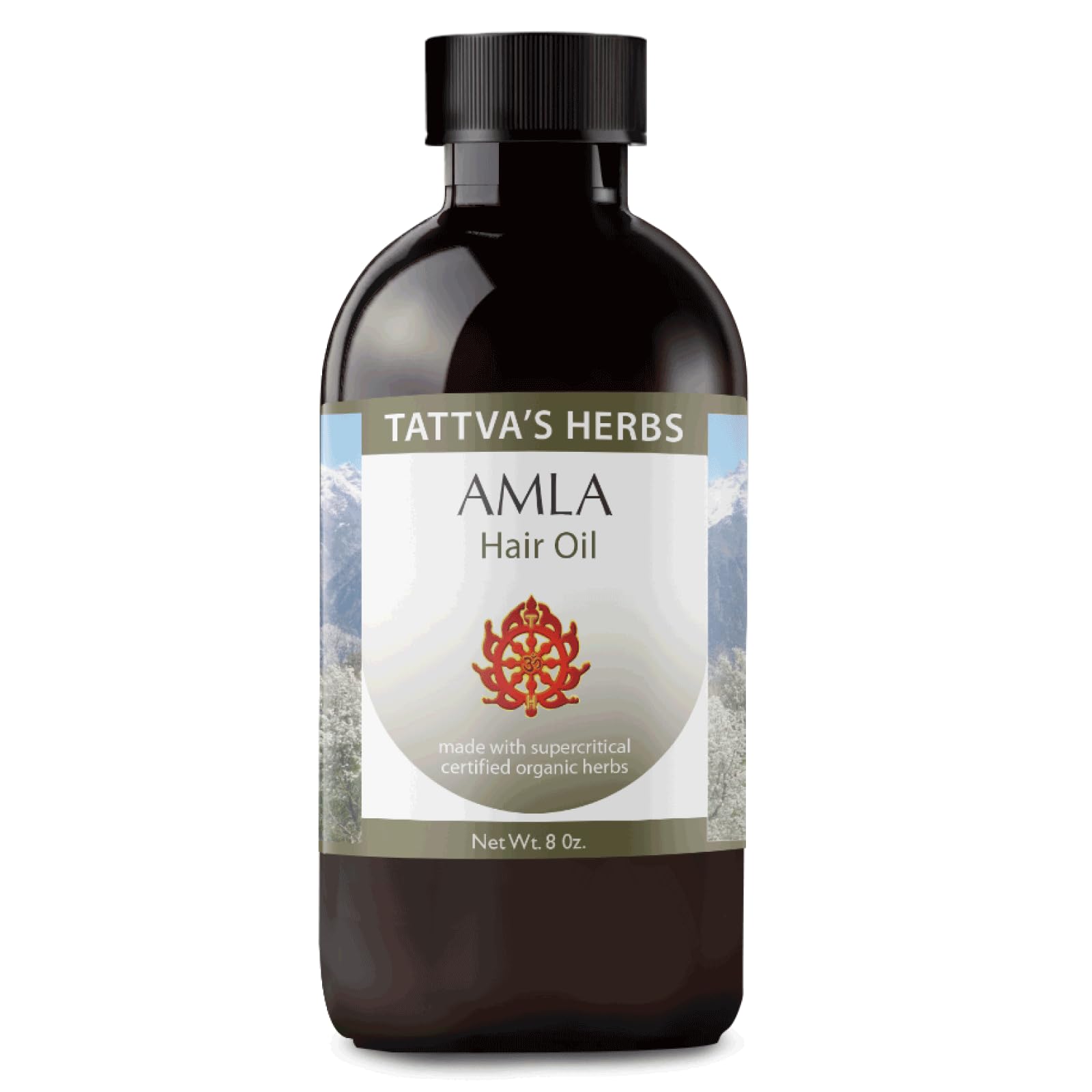 Tattva's Herbs Amla Oil bottle for premium scalp care and shine.