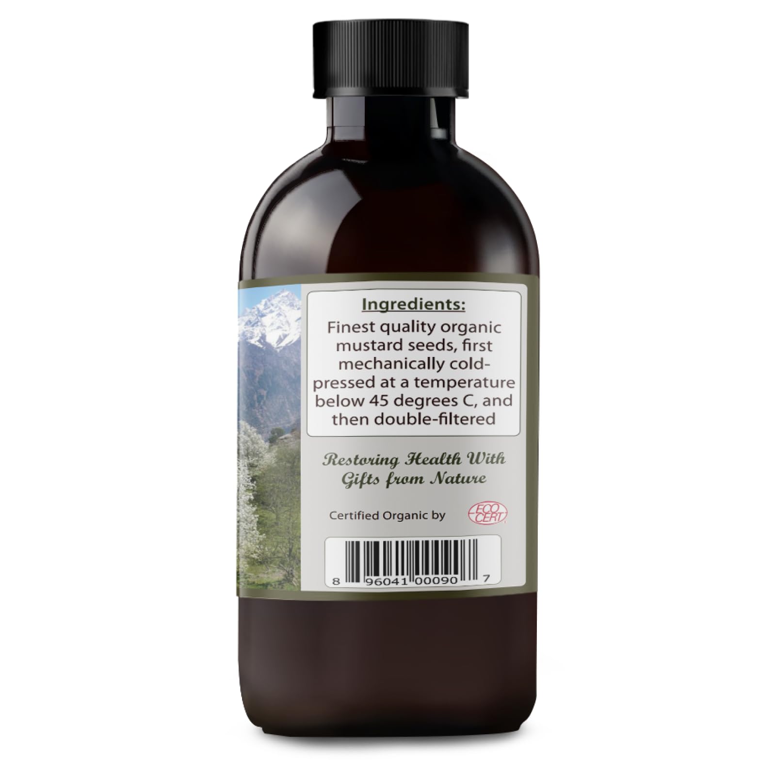 Tattva's Herbs Mustard Seed Oil used in a massage for relaxation and skin conditioning.
