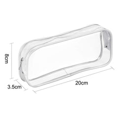 Tatuo clear PVC bags four-pack, back view for a full set look.