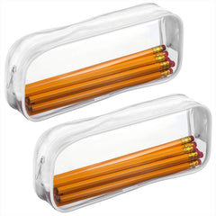 Tatuo zipper-open-close action on clear PVC bag demonstrating accessibility.
