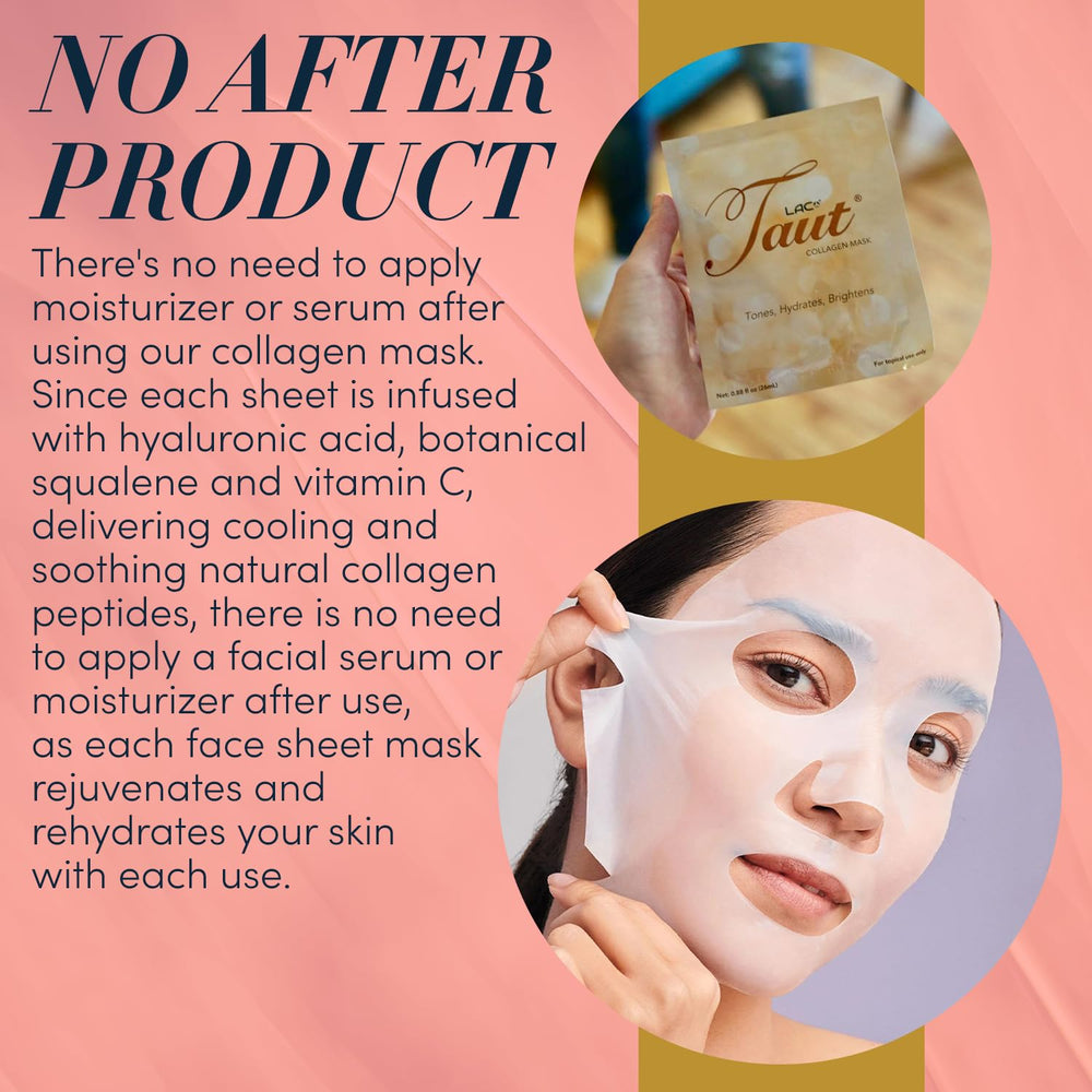 TAUT face mask application close-up for easy daily use
